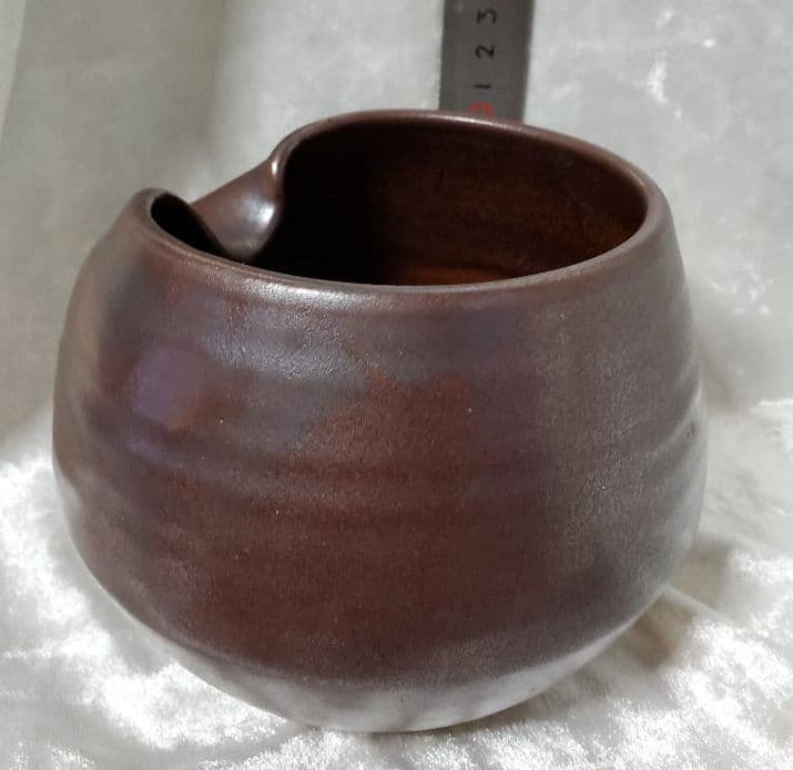 備前焼　花器　長太郎