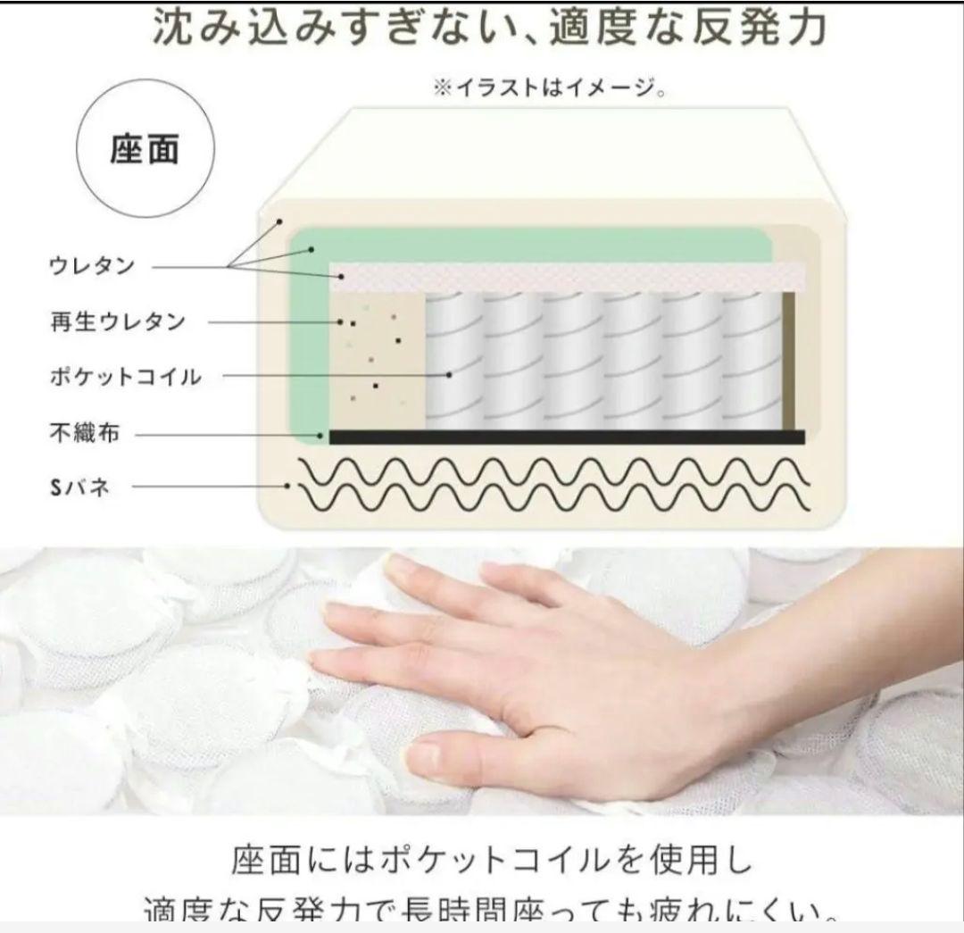 【美品】オットマン　グレー　幅・奥行57cm・高さ42cm