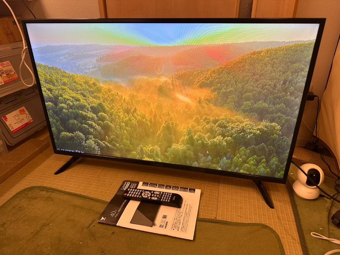 2022年製！ Qriom 40型 テレビ QRT-40W2K フルハイビジョン