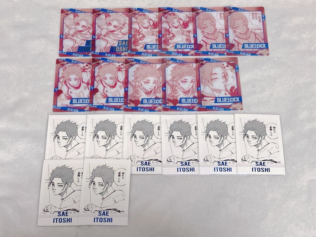 ブルーロック バレンタイン 缶バッジ アクスタ ぱしゃこれ ポスカ 特典 【冴】