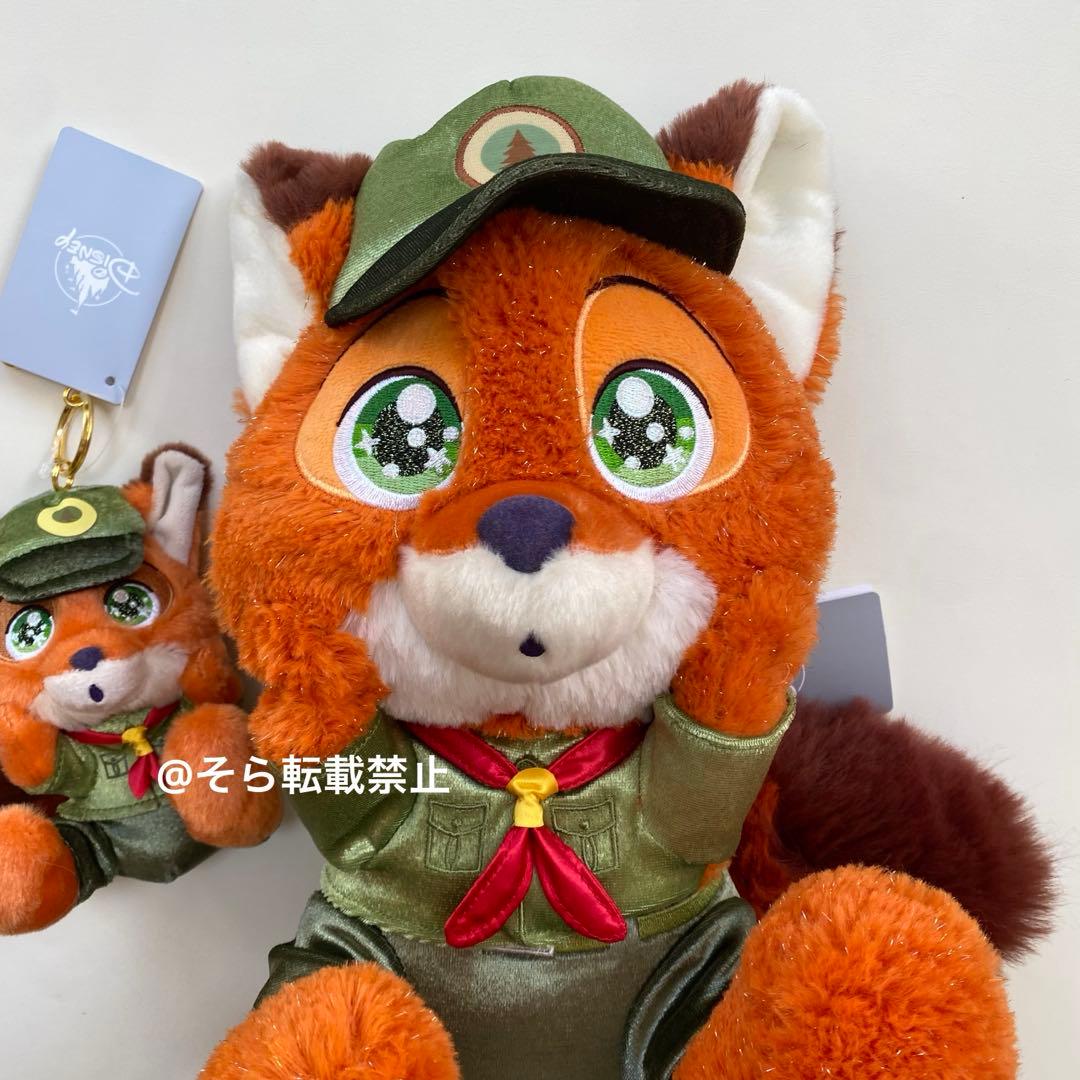 ニック ２個セット KIRAME キラ目 ぬいぐるみ キーチェーン ディズニー