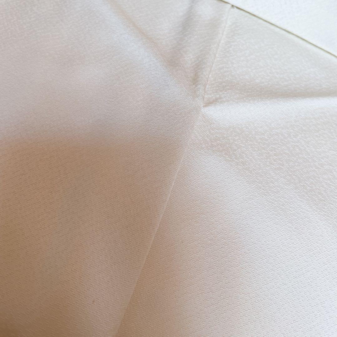 訪問着　フルセット　西洋柄　オフホワイト　金彩加工　着物　Q5