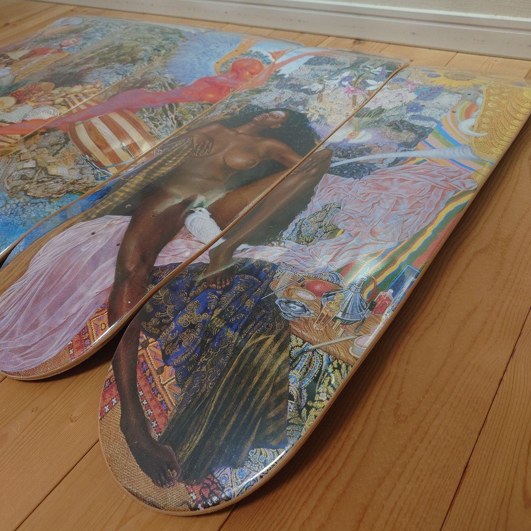 激レア FTC SANTANA ABRAXAS 5本スケートボードデッキセット