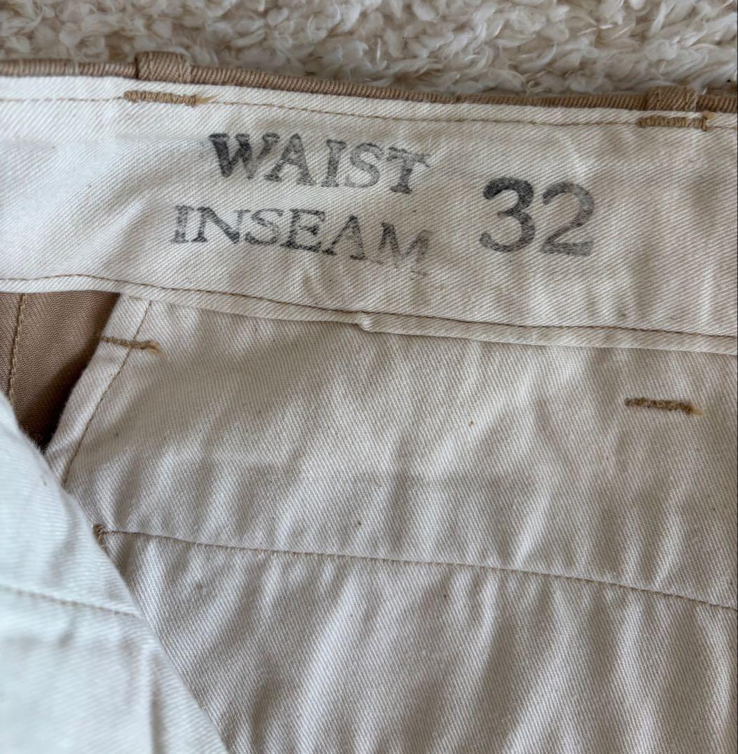 Atlast&co ミリタリーチノ　ベージュ　32