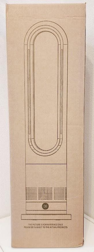 タワーファン 温風 冷風8段階送風＆3段階温風100°首振り 9hタイマー