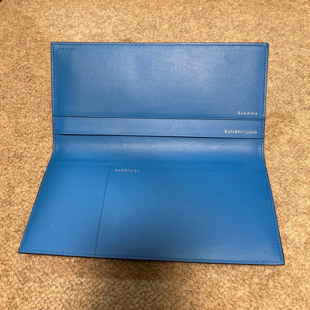 SMYTHSON スマイソン ボーディングパス　パスポートケースセット ブルー