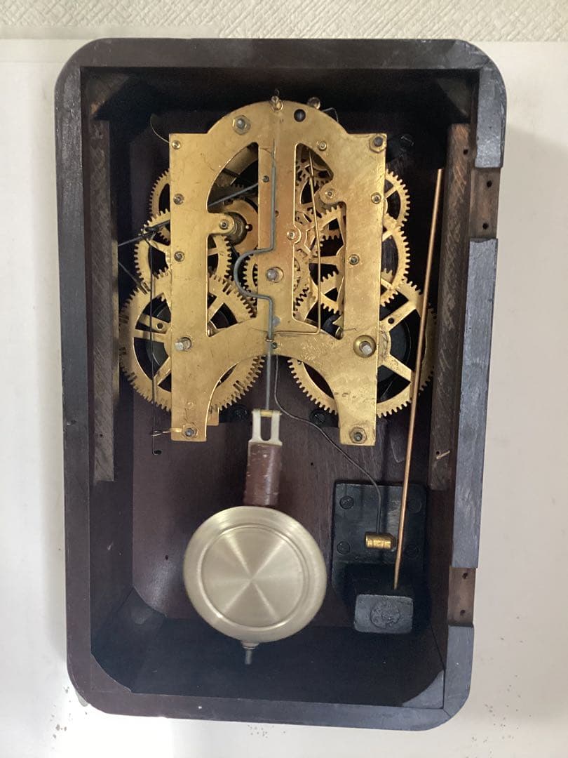 snさん専用　尾張時計　ゼンマイ式振り子時計　昭和30年前半