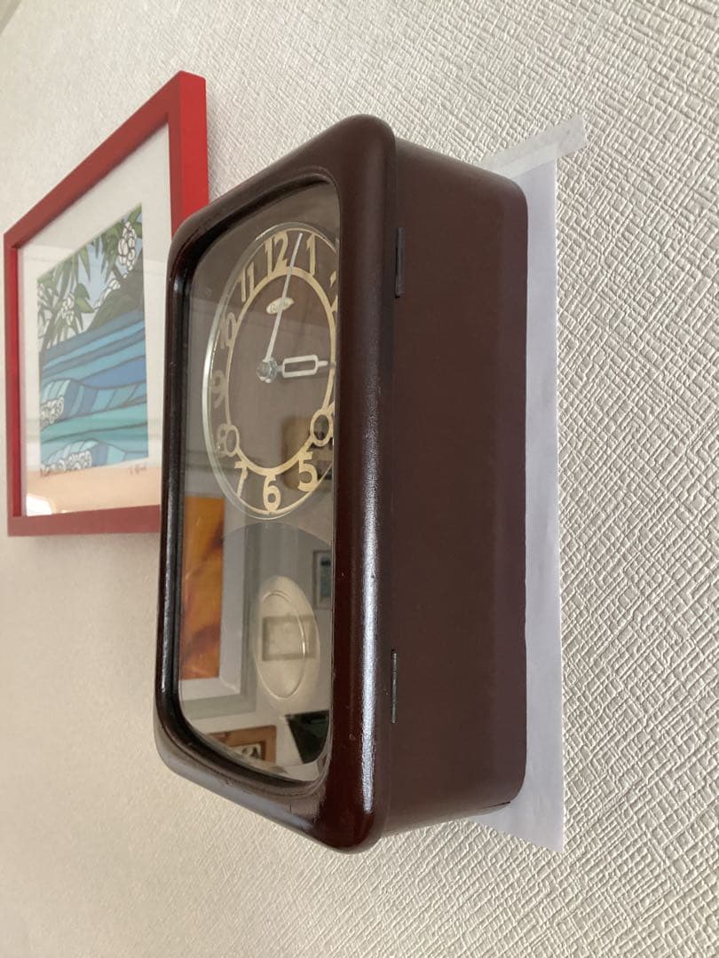 snさん専用　尾張時計　ゼンマイ式振り子時計　昭和30年前半