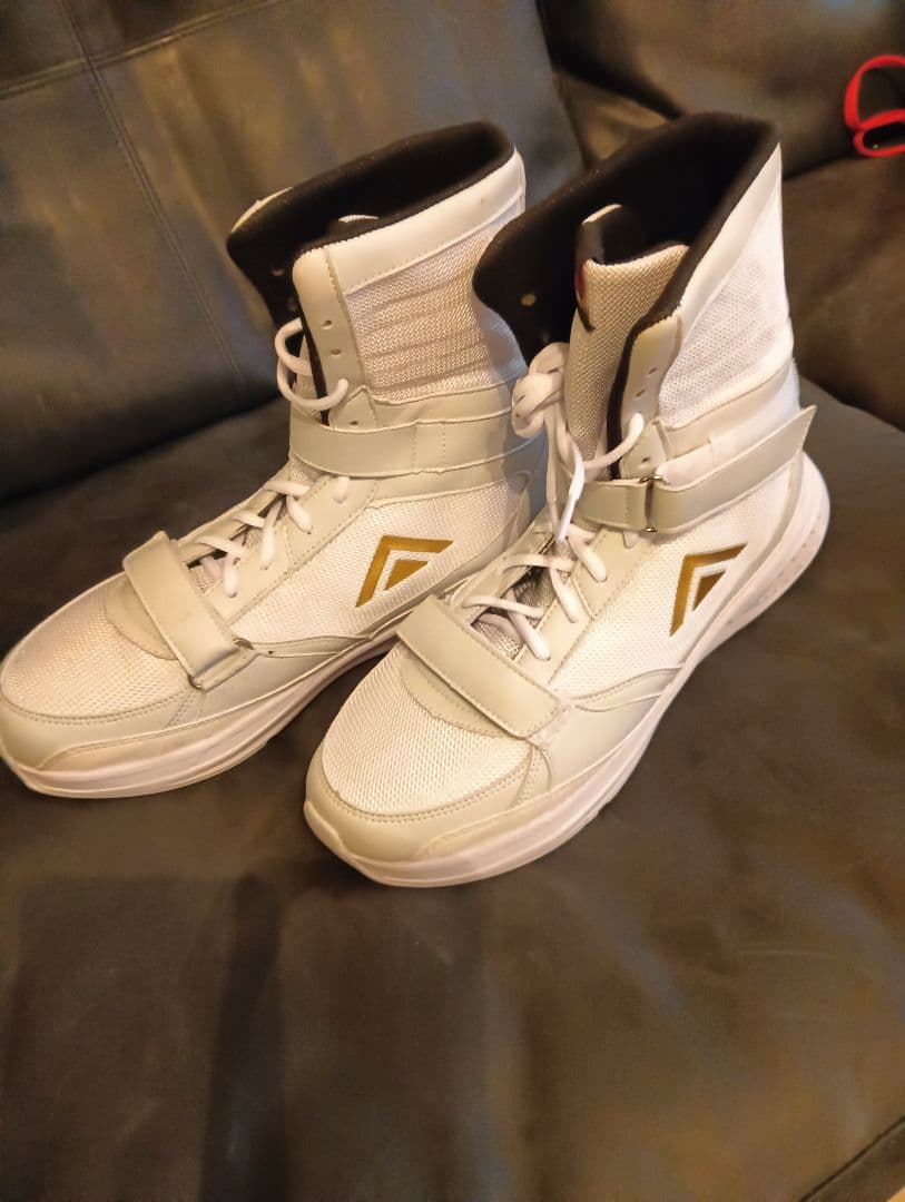 新品未使用　ADAMS ボクシングシューズ ホワイト