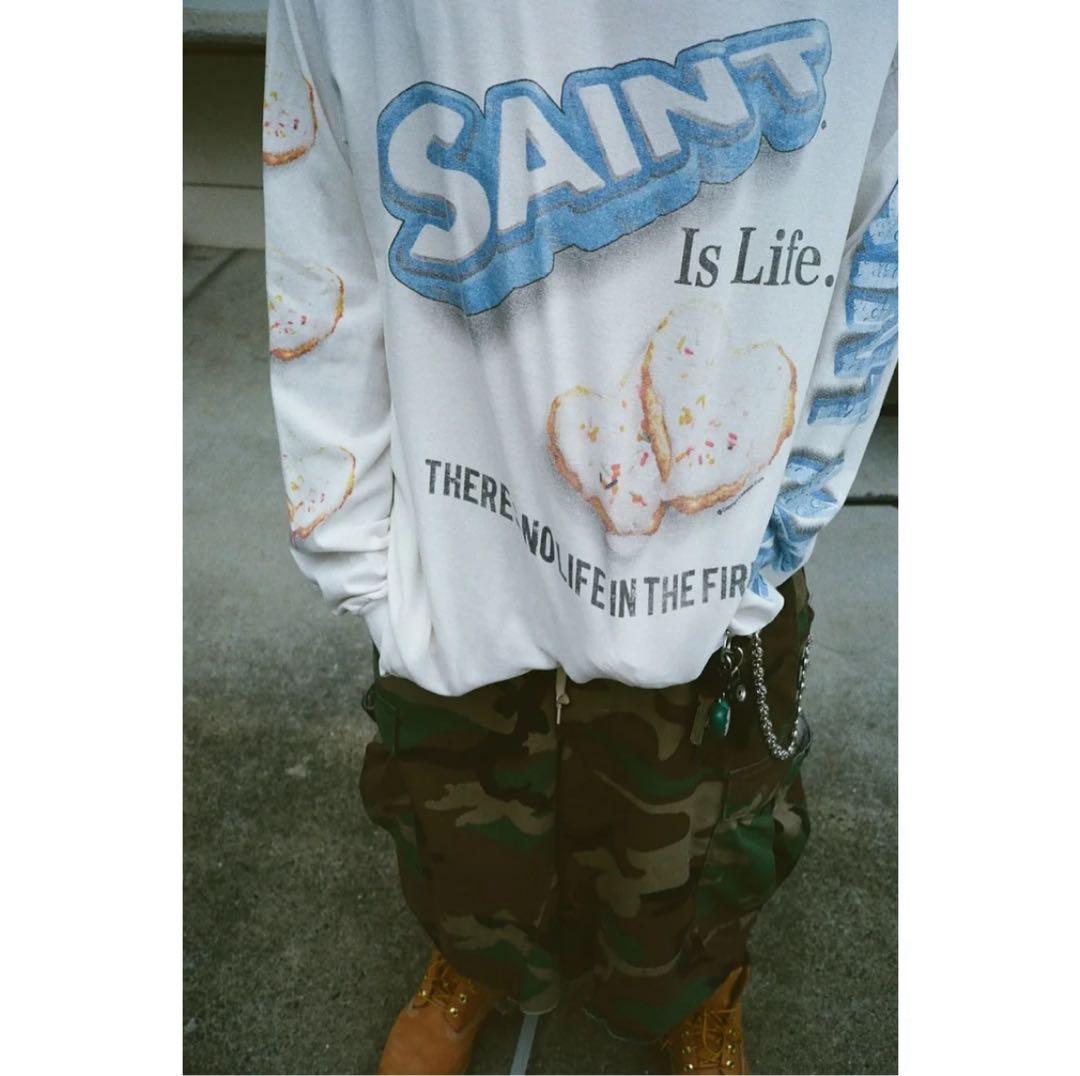 【限定品】 SAINT MICHAEL OREO ロングTシャツ Mサイズ