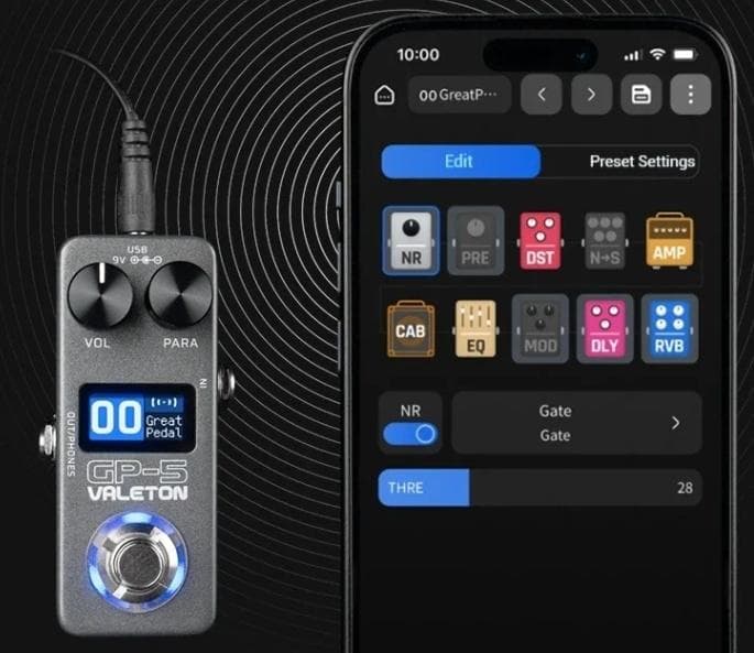 【新品未開封】Valeton GP-5 超コンパクト・マルチエフェクター 送料込