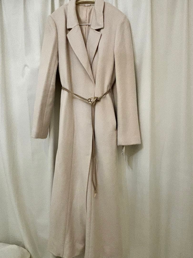 新品　スナイデル　ベルテッドレディコート　ロング