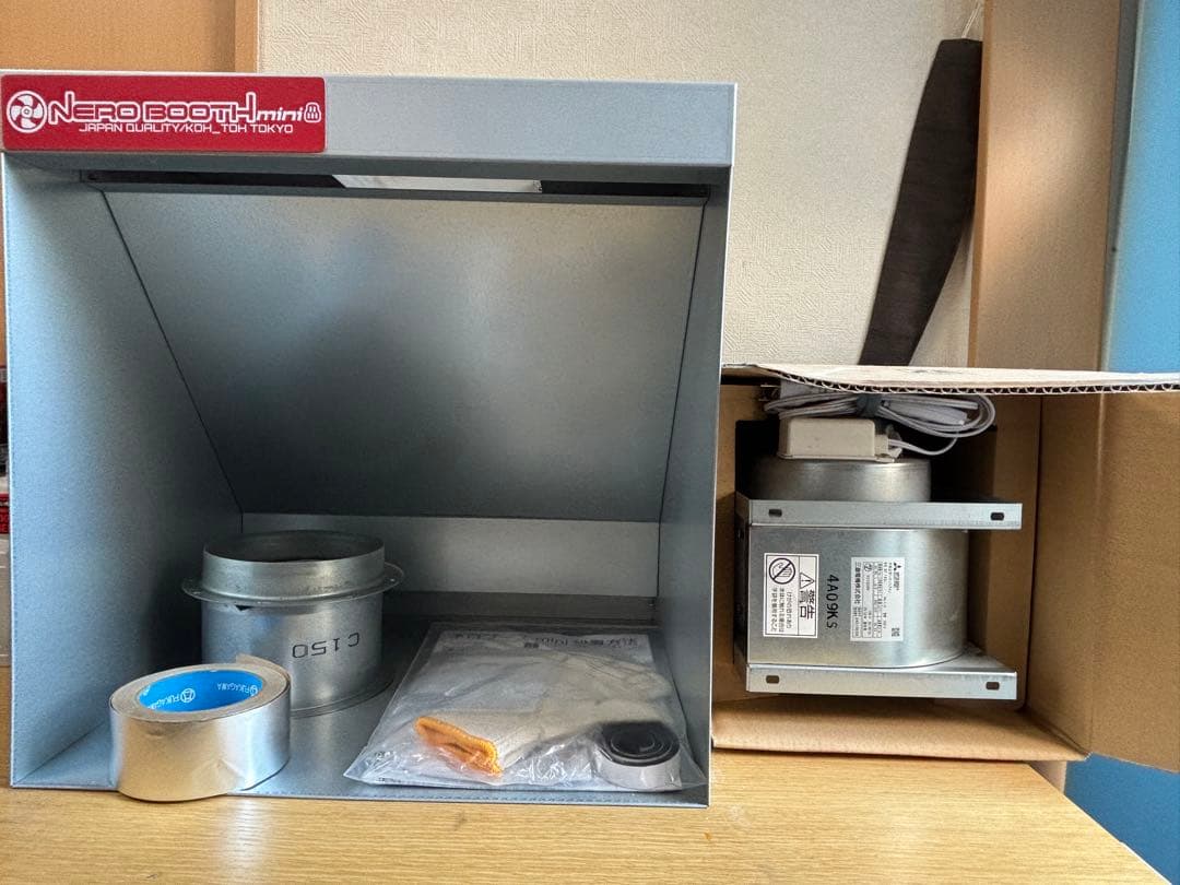ネロブース mini エアブラシ 塗装ブース