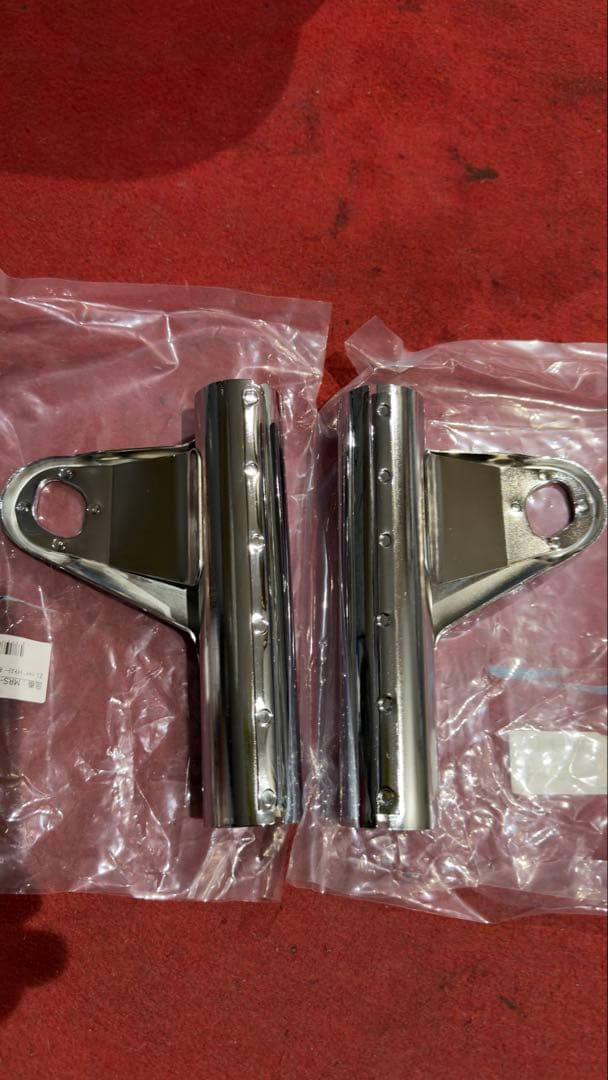 新品　Z1 Z2 MRSメッキ ヘッドライトステー　左右2個セット KZ900