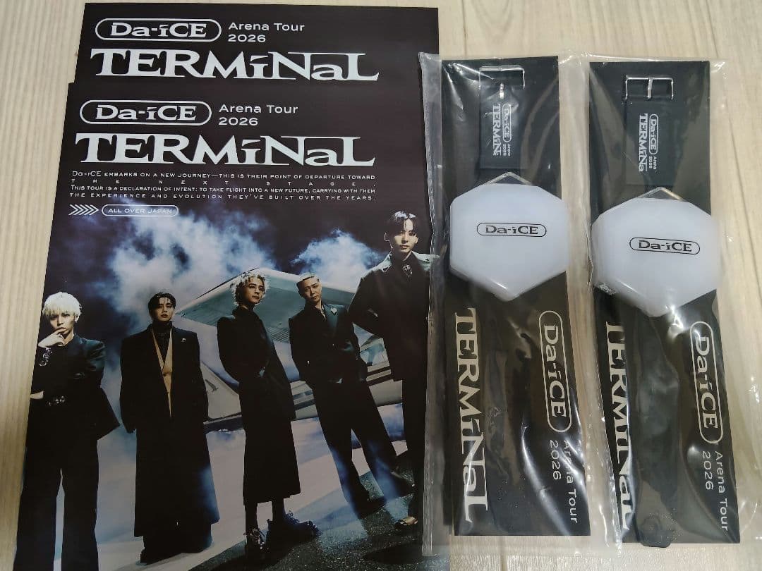 Da-iCE TERMINaL 2026 ブレスレットライト　 フライヤーセット