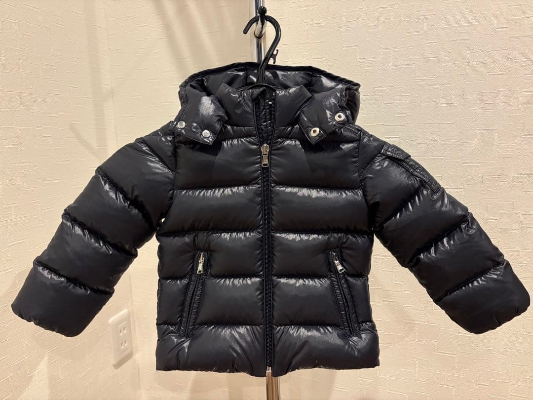 MONCLER ベビー キッズ ダウンジャケット ネイビー 92㌢ 2way