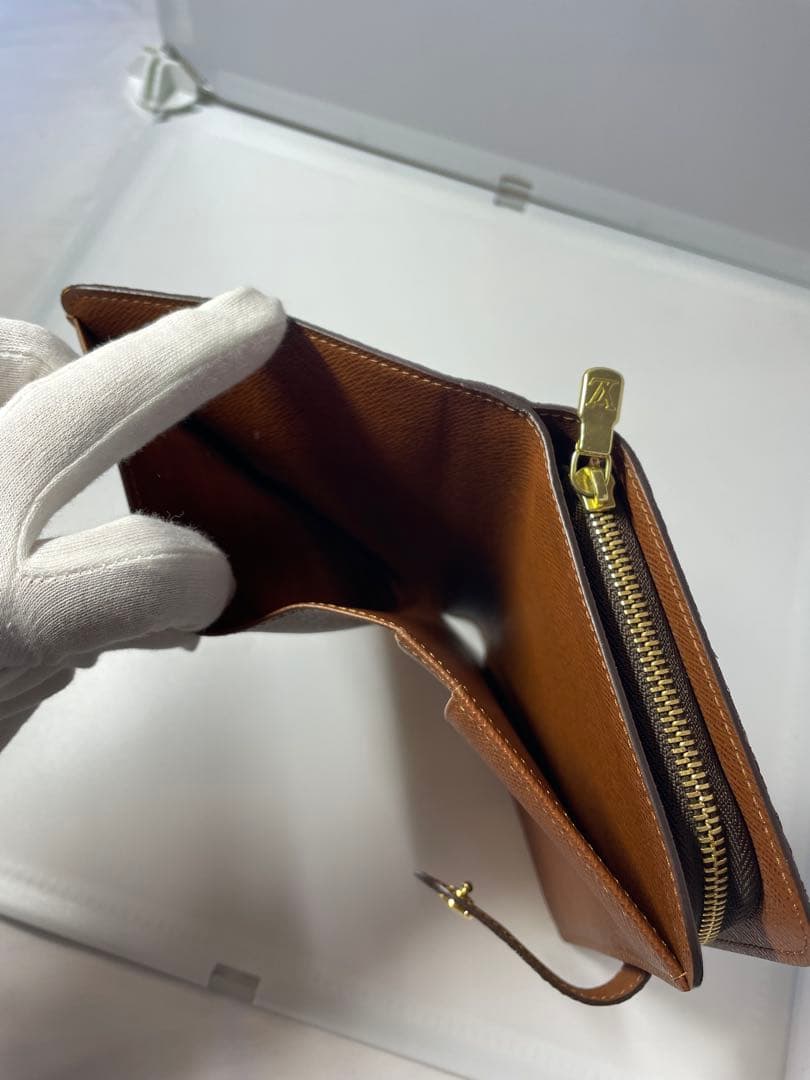 坂712-180 Louis Vuitton 二つ折り財布 ポルトパピエ