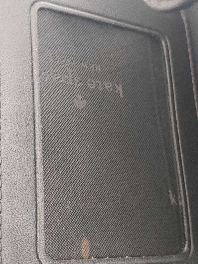 新品未使用 kate spade マディソン 二つ折り財布 L字ジップ ブラック