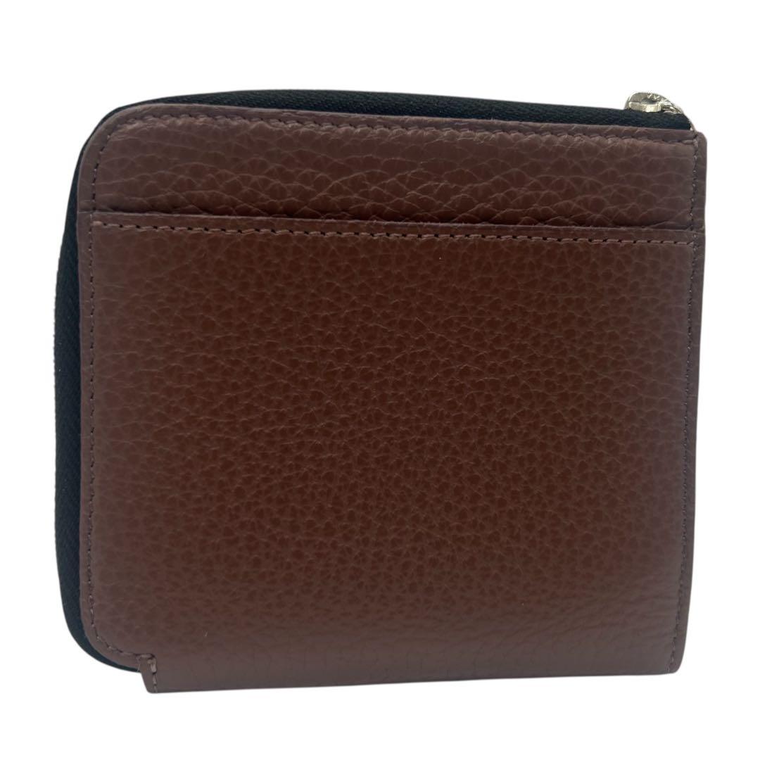 yochiko　アタオ レッサーパンダ 刺繍 レザー コンパクト財布