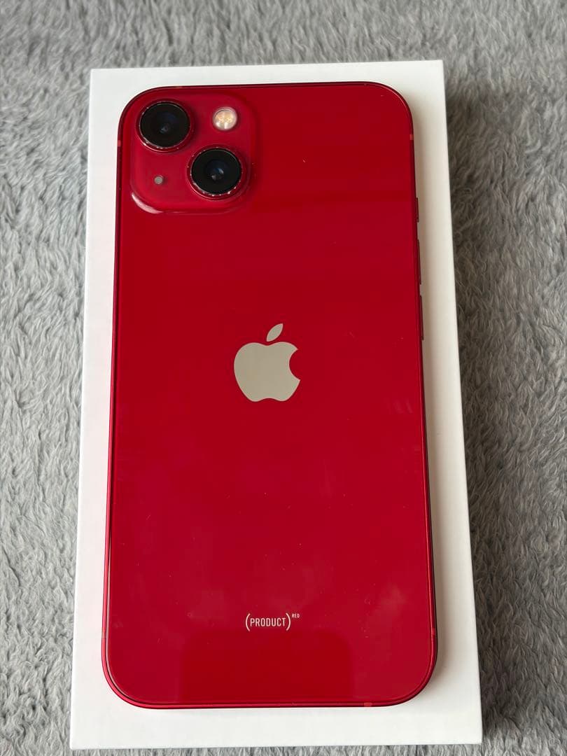 Apple iPhone 13 RED 本体　128GB