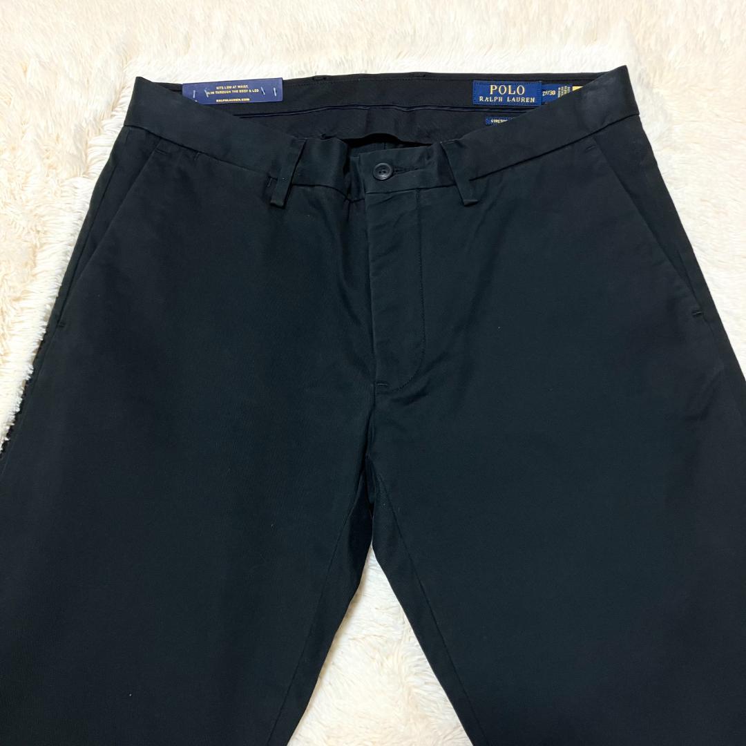 新品未使用✨ POLO RALPH LAUREN スラックス チノパン ブラック