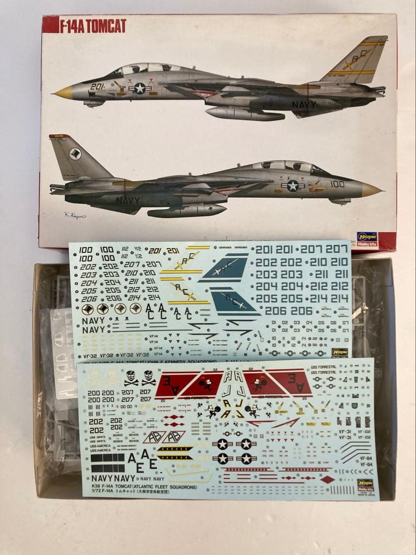 1/72 F-14トムキャット5点セット(トップガン、イランなど)