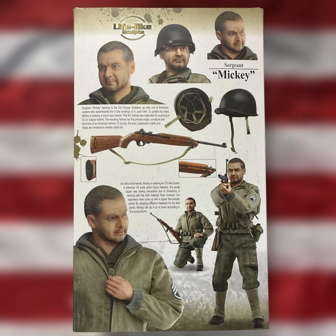 ドラゴンモデルズ製　1/6米陸軍第2レンジャー大隊　ミッキー軍曹