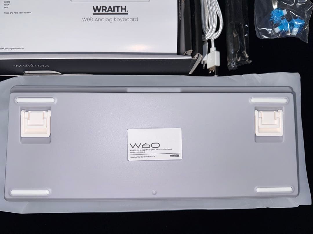 Wraith W60 ラピッドトリガー キーボード 限定版 キツネエディション