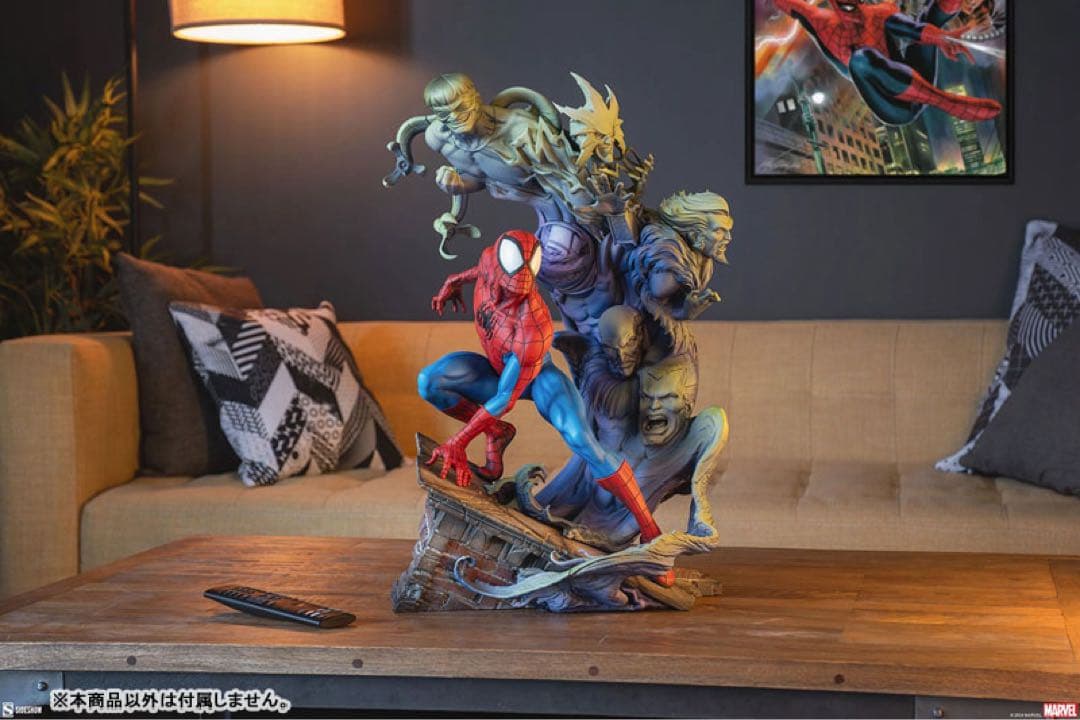 プレミアムフォーマットフィギュアスパイダーマン(シニスターシックス)サイドショウ