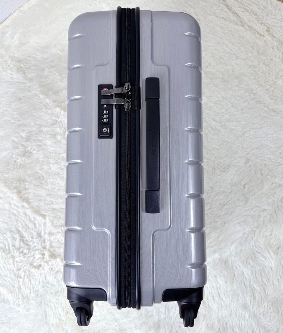 希少 新品【ace】エース プロテカ M 52Lシルバー スーツケース キャリー