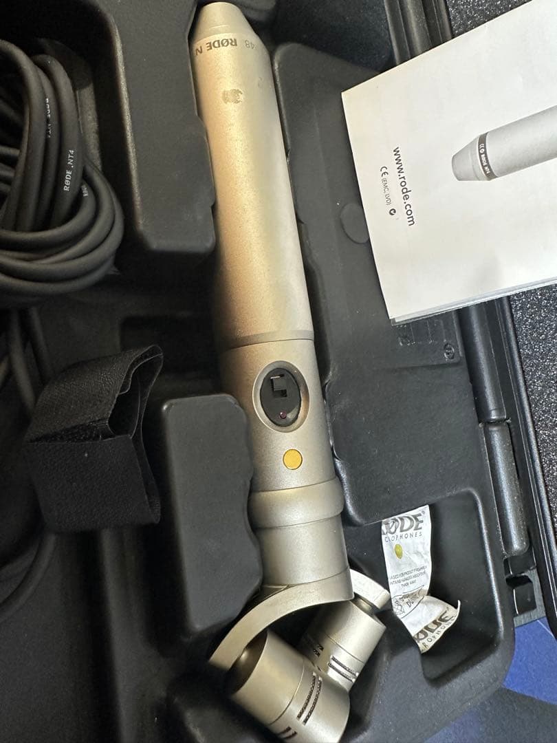 RODE NT4 ステレオコンデンサーマイク ケース・ケーブル