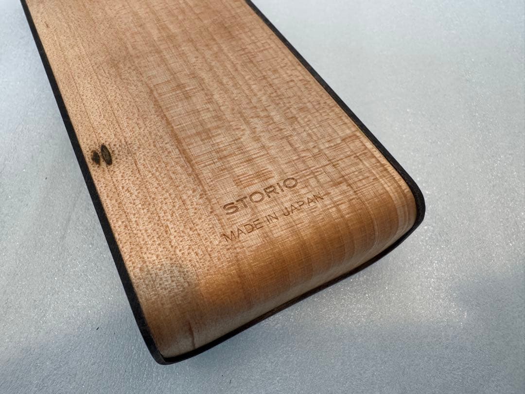 ストーリオ avanwood 万年筆ケース3本挿し 黒染め
