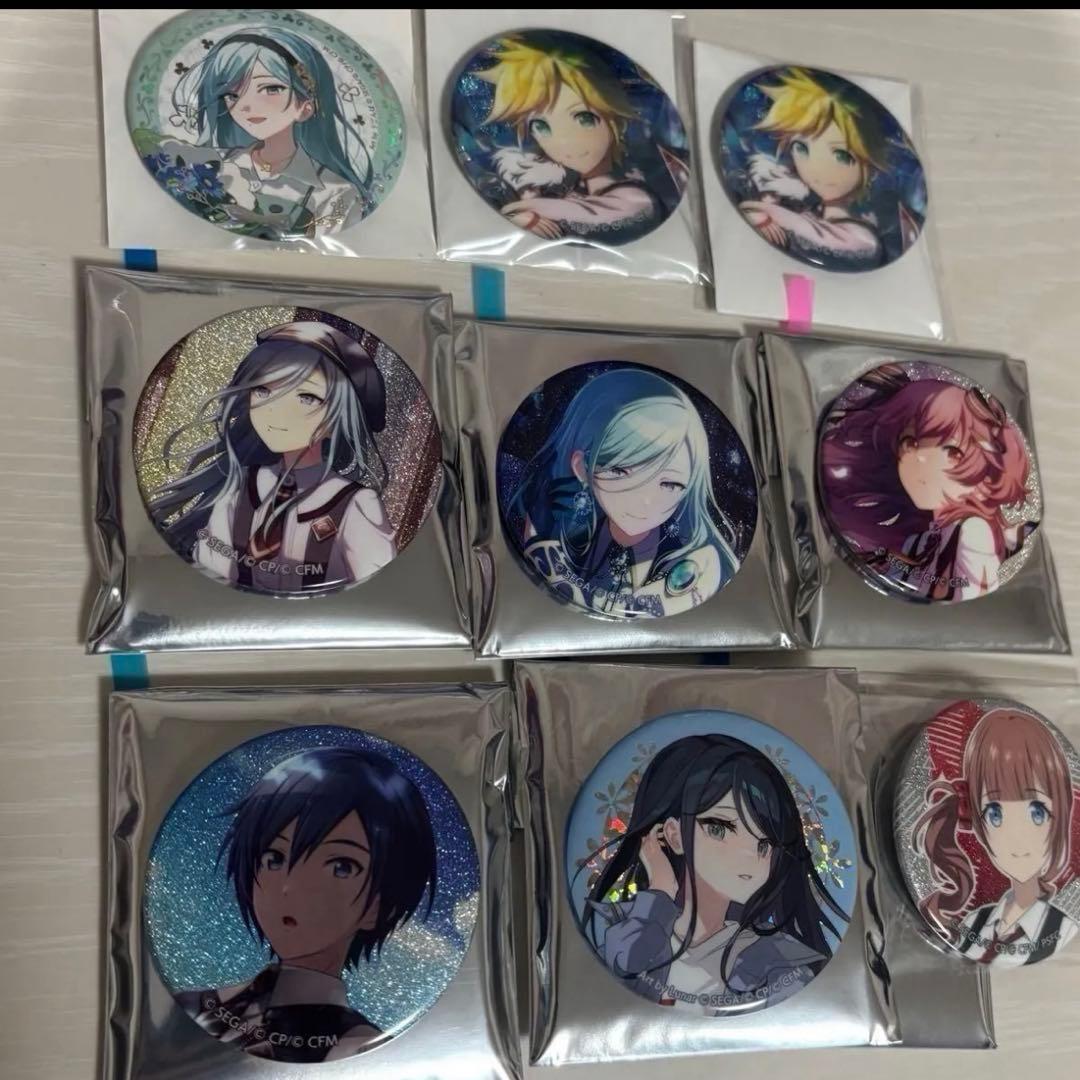 プロセカ缶バッジ グリ缶 感謝祭