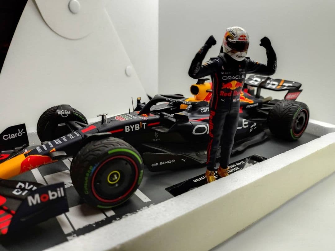 1/18　ミニチャンプス　レッドブル　RB-18 2022