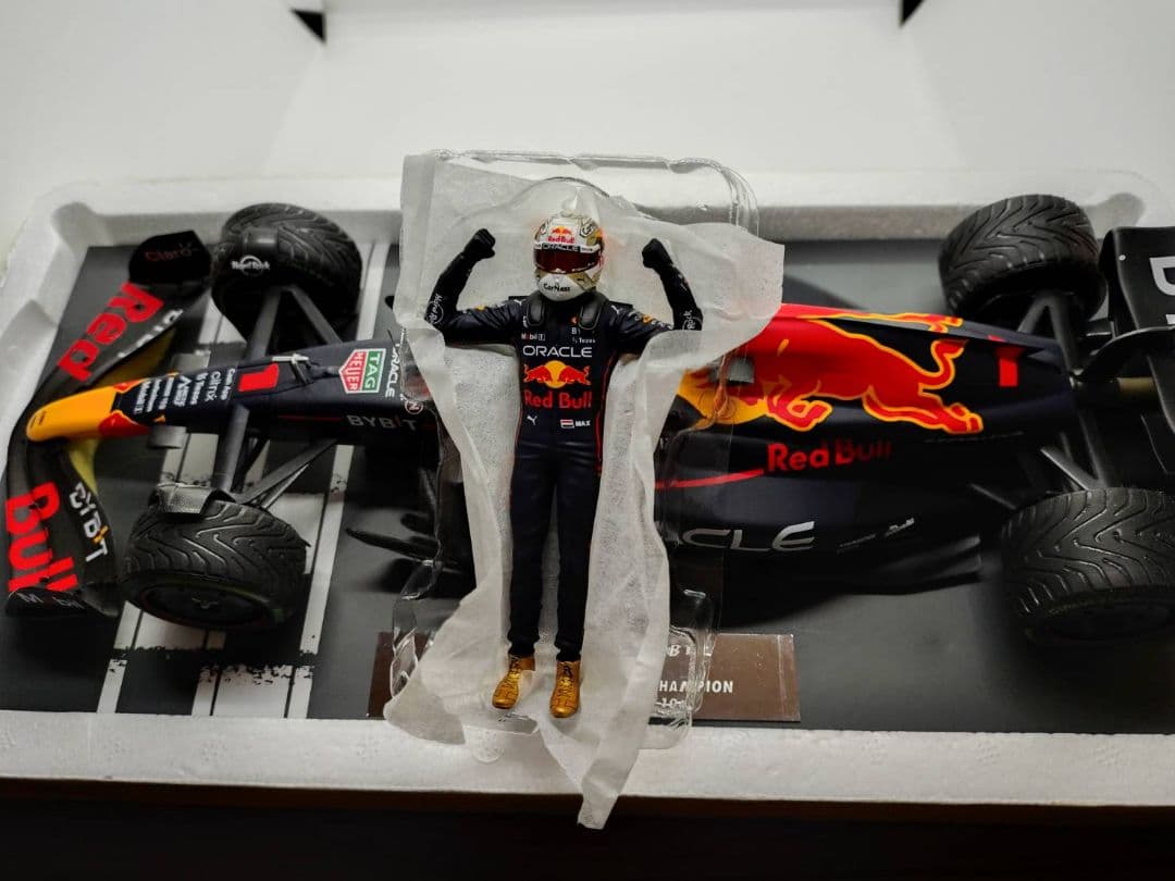 1/18　ミニチャンプス　レッドブル　RB-18 2022