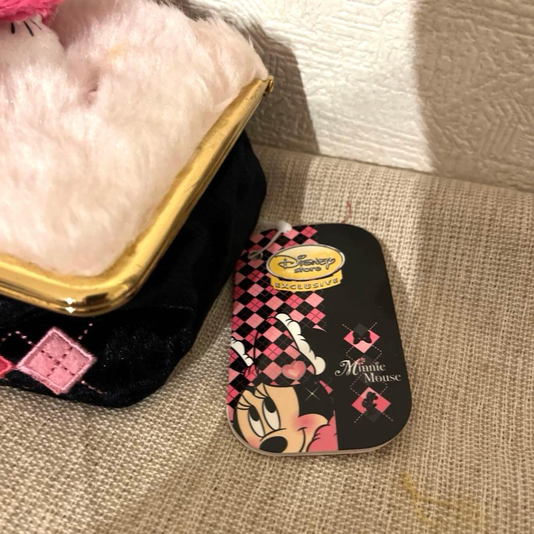 レア‼️レトロ‼️ミニーマウス ぬいぐるみ ボックス 小物入れ タグ付き未使用品
