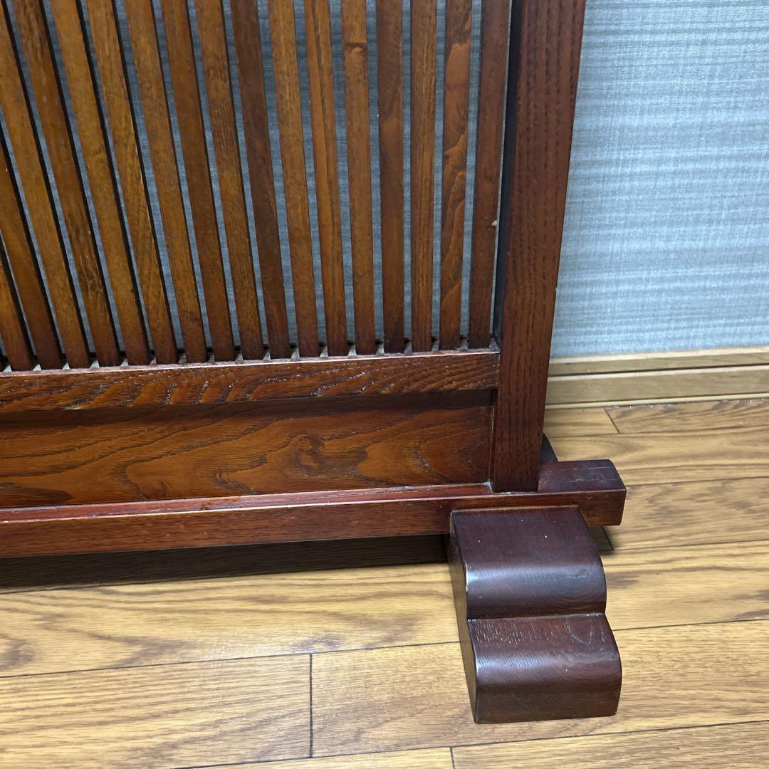 昭和　レトロ　和風 間仕切り パーテーション　衝立