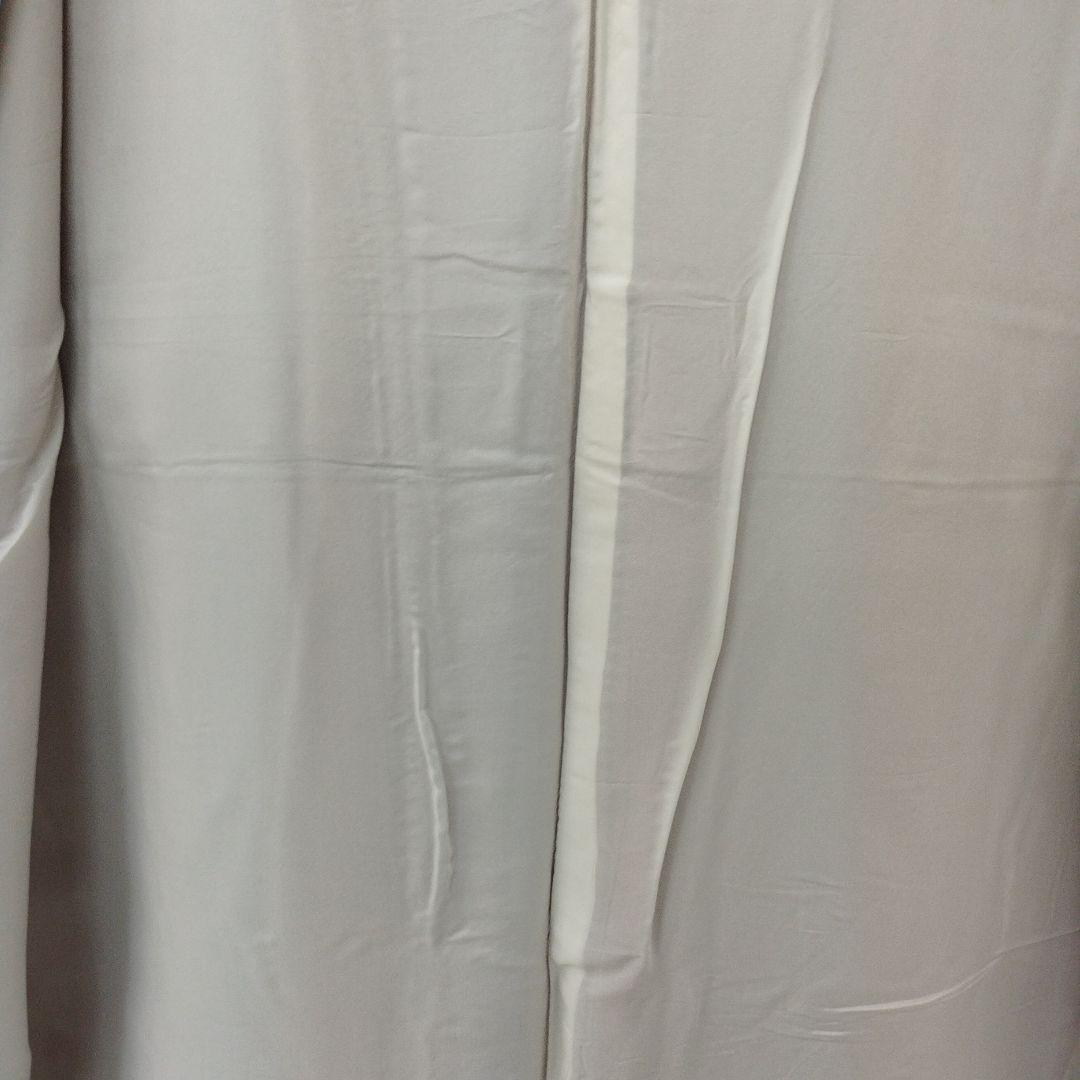 赤黒桜模様振袖