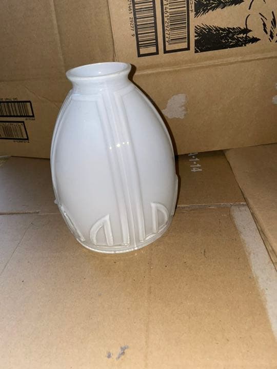 電気傘　ガラスシェード　アンティーク