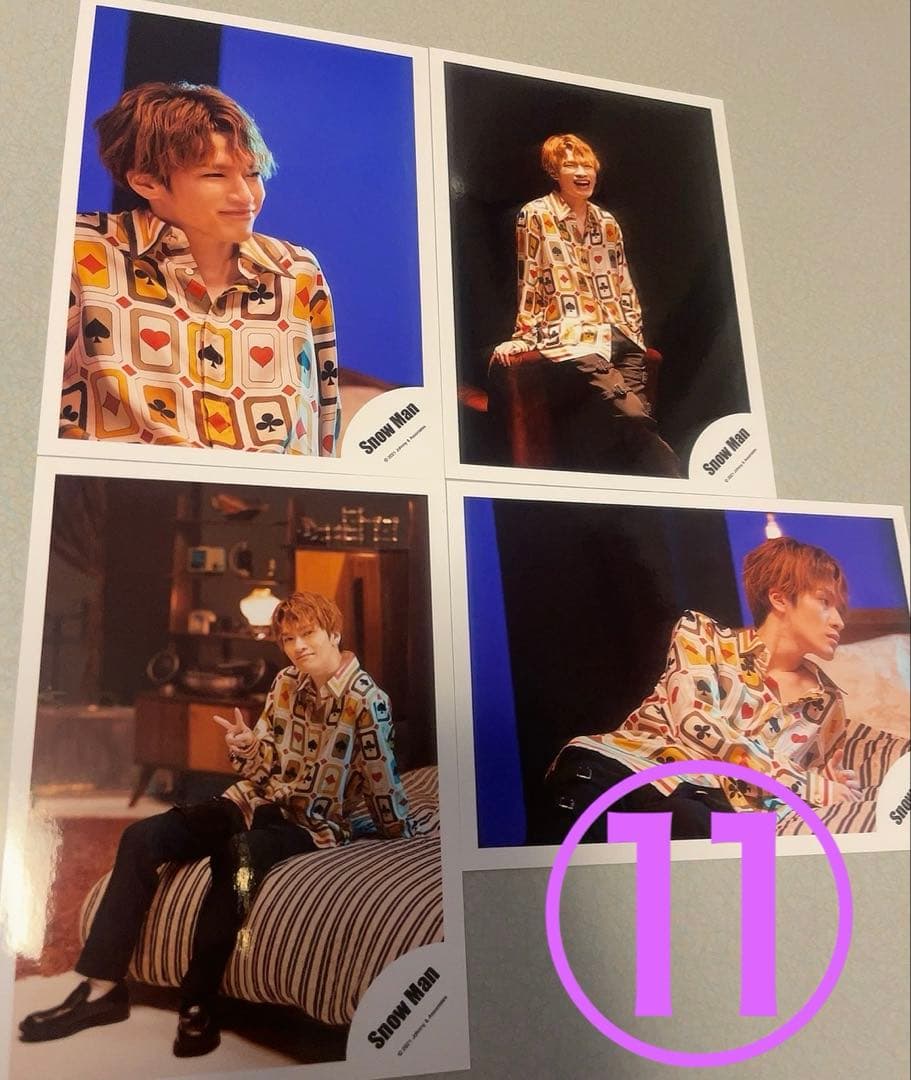 Man 深澤辰哉 公式生写真 まとめ売り