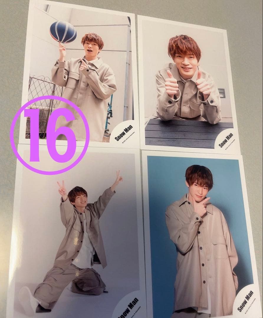 Man 深澤辰哉 公式生写真 まとめ売り