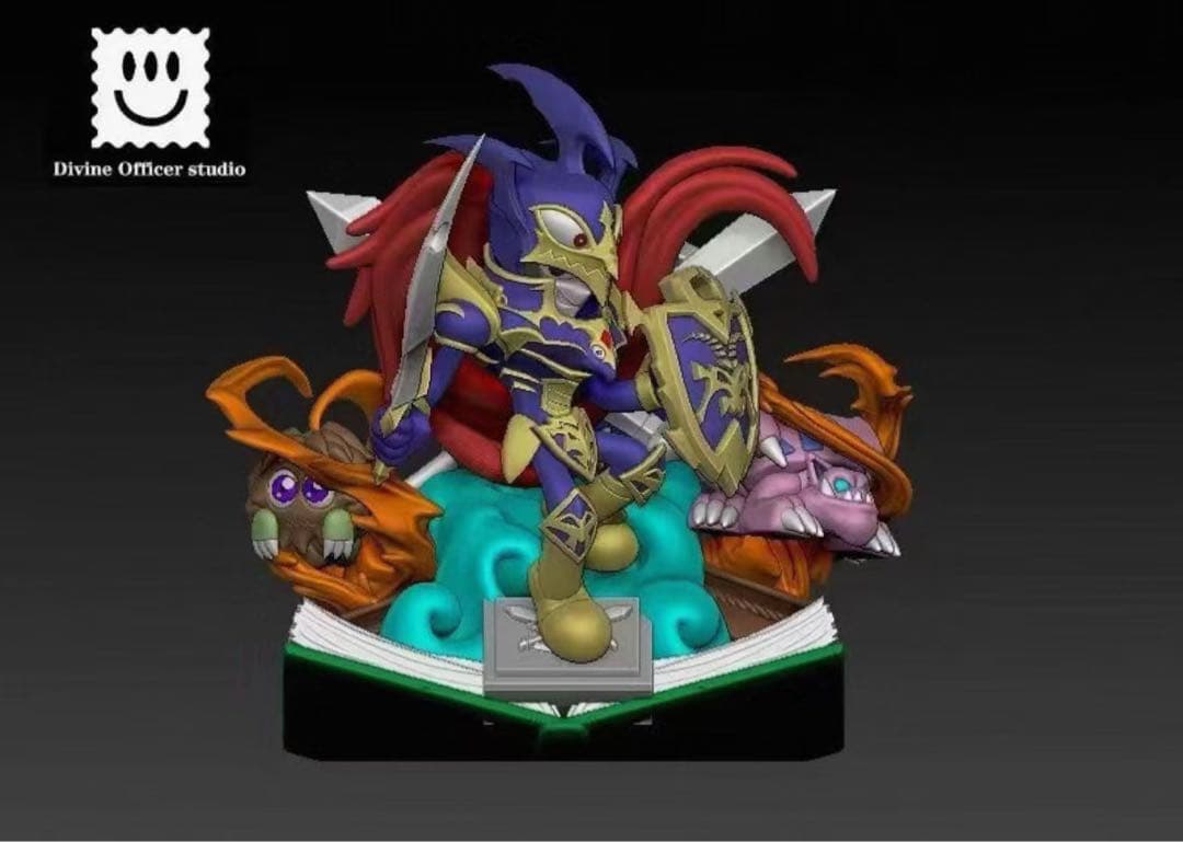 遊戯王 カオス・ソルジャー ガレージキット ガレキ スタチュー①