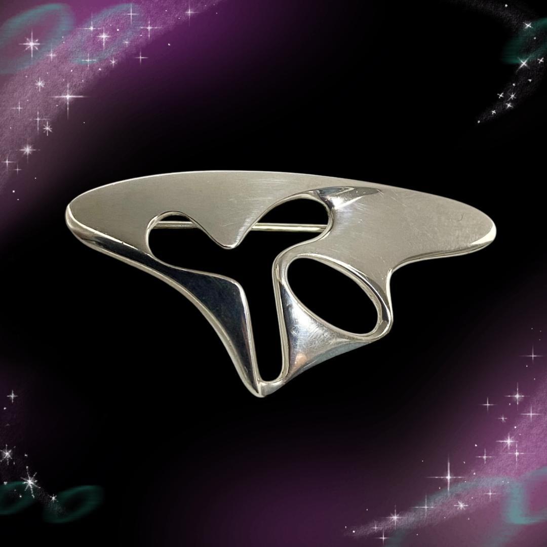 《美品》ジョージジェンセン　ブローチ　325　SV925