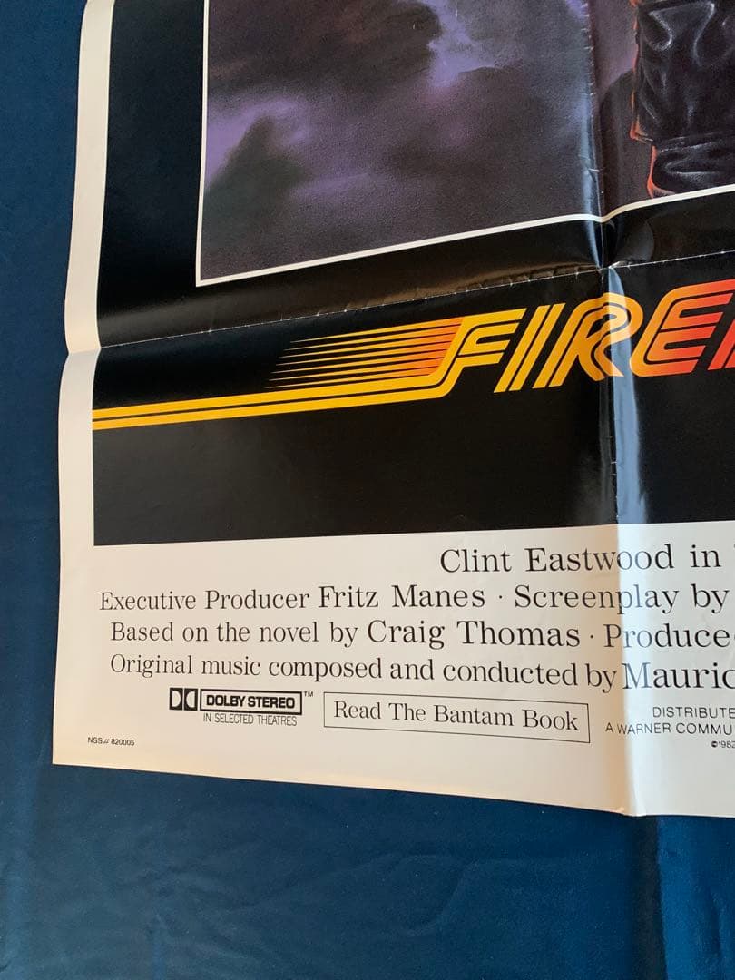 ファイヤーフォックス　USオリジナル映画ポスター