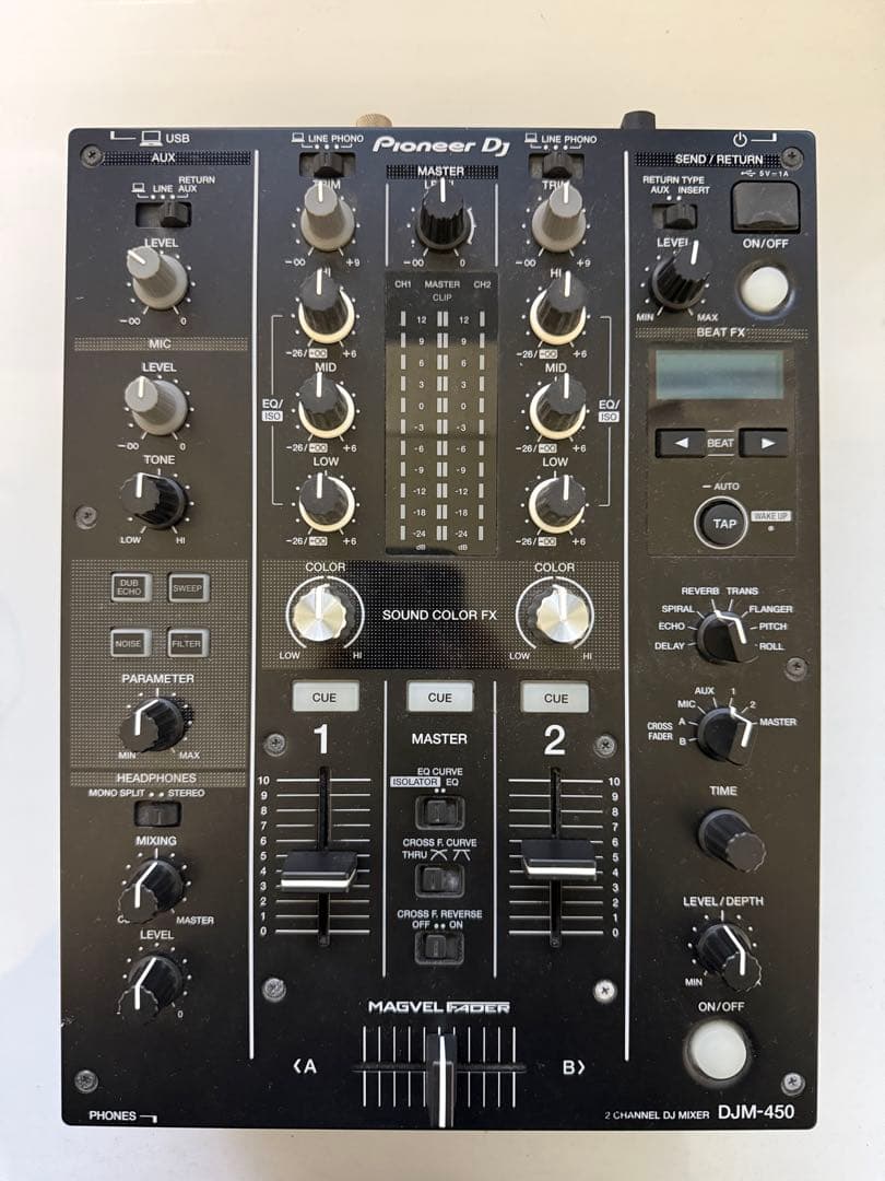 最終値下【美品】Pioneer DJ DJM-450 2チャンネルDJミキサー