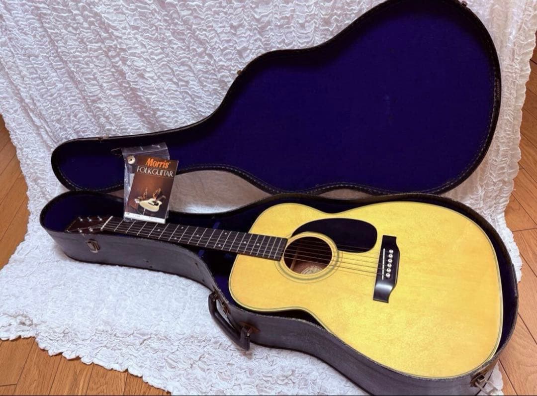 美品　Morris F-18 アコースティックギター ドレッドノート