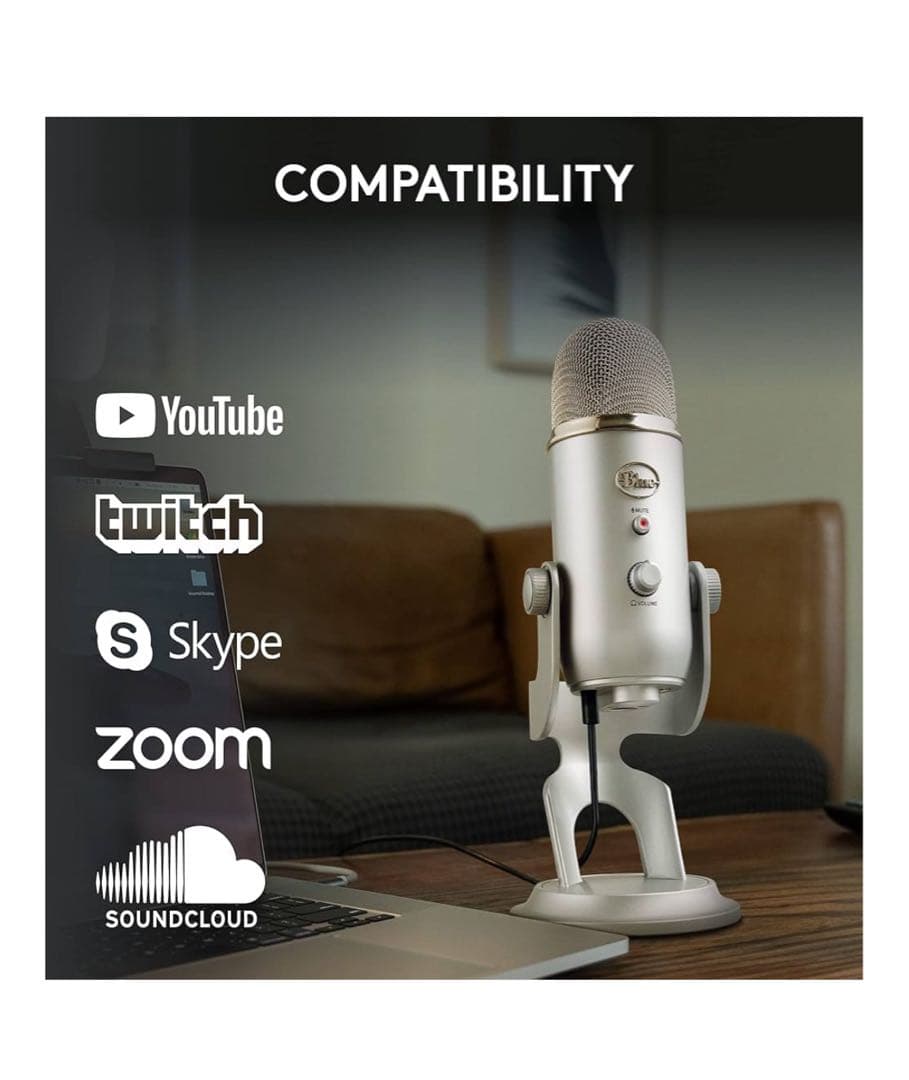 DREAM☆Blue Microphones Yeti コンデンサーマイク