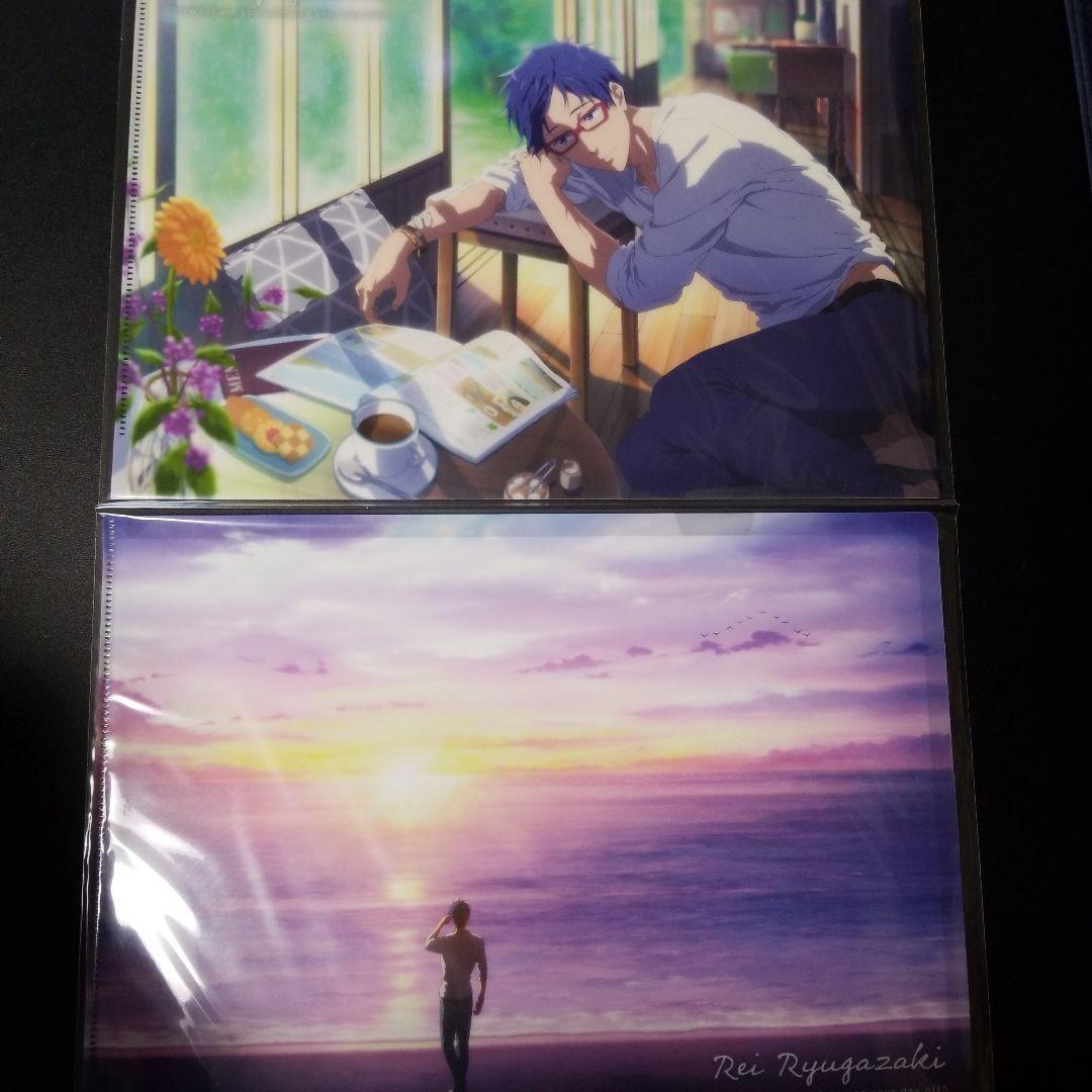 Free! 　on my day off クリアファイルセット　コンプリート