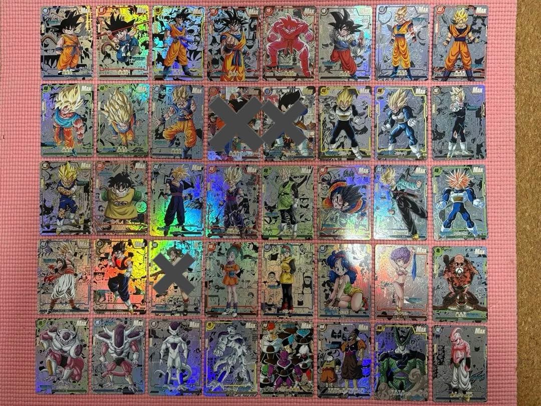 YYさん専用！　37枚　コミパラ①②ドラゴンボール　キラカード