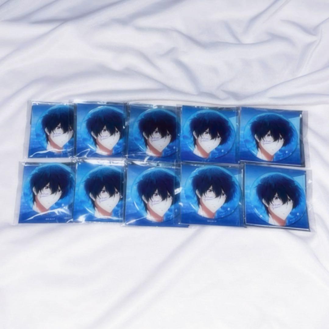 Free！桐嶋 郁弥 缶バッジ 特典 アクリルスタンド